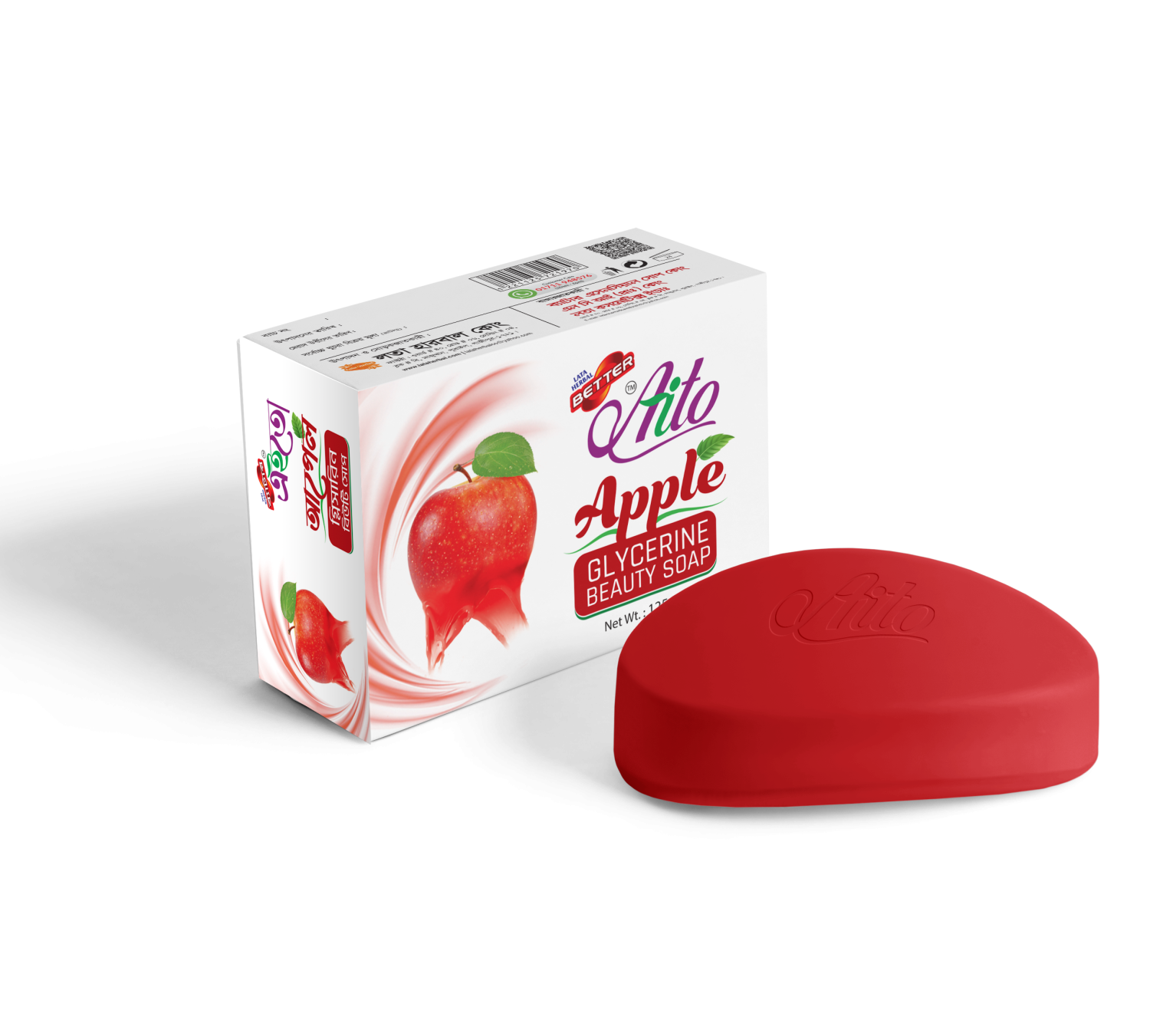 Aito Apple Glycerin Soap 125gm